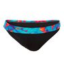 OLAIAN - Large NAO MAHE GR fold-down high waisted swimsuit bottom briefs, Turquoise OLAIAN - Large NAO MAHE GR fold-down high waisted swimsuit bottom briefs, Turquoise