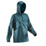QUECHUA - 2XS/XS Women's NH100 Country Walking Raincoat, Dark Petrol Blue QUECHUA - 2XS/XS Women's NH100 Country Walking Raincoat, Dark Petrol Blue