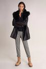 Salsa Jeans - Black Jersey blouse in pleated fabric Salsa Jeans - Black Jersey blouse in pleated fabric