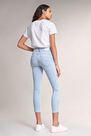 Salsa Jeans - Blue Push In Secret cropped jeans with wave detail Salsa Jeans - Blue Push In Secret cropped jeans with wave detail