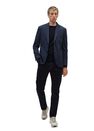 Mango - navy Slim fit herringbone structured blazer Mango - navy Slim fit herringbone structured blazer