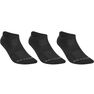 ARTENGO - Rs 500 low sports socks tri-pack - black, EU 39-42 ARTENGO - Rs 500 low sports socks tri-pack - black, EU 39-42