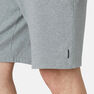 NYAMBA - M Fitness Long Stretch Cotton Shorts - Mottled Grey - Grey Blue NYAMBA - M Fitness Long Stretch Cotton Shorts - Mottled Grey - Grey Blue