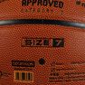TARMAK - US 7 Boys'/Men's Size 7 (from 13 Years) Basketball BT500 - /Fiba., Dark Brown TARMAK - US 7 Boys'/Men's Size 7 (from 13 Years) Basketball BT500 - /Fiba., Dark Brown