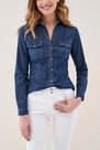 Salsa Jeans - Blue Denim shirt with buttons Salsa Jeans - Blue Denim shirt with buttons