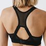 KALENJI - XS AB Comfort Running Bra Camo - Light Blue KALENJI - XS AB Comfort Running Bra Camo - Light Blue