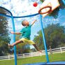 LITTLE TIKES - Little Tikes 10 Feet Sports Trampoline With Basket Ball Hoop LITTLE TIKES - Little Tikes 10 Feet Sports Trampoline With Basket Ball Hoop