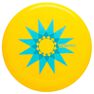 OLAIAN - Disc Volant D90 Star - Jaune, Unique Size OLAIAN - Disc Volant D90 Star - Jaune, Unique Size
