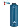 QUECHUA - Unique Size 500 Quick-Opening Aluminium 1.L Hiking Flask, Dark Blue QUECHUA - Unique Size 500 Quick-Opening Aluminium 1.L Hiking Flask, Dark Blue