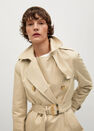 Mango - light beige Classic water-repellent trench coat Mango - light beige Classic water-repellent trench coat