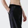 KALENJI - W30 L33 KALENJI DRY MEN'S BREATHABLE RUNNING TROUSERS - BLACK, Black KALENJI - W30 L33 KALENJI DRY MEN'S BREATHABLE RUNNING TROUSERS - BLACK, Black