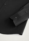 Mango - Black Slim fit Tailored cotton shirt Mango - Black Slim fit Tailored cotton shirt