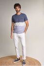 Salsa Jeans - Lilac Gradient T-Shirt In Cotton, Men Salsa Jeans - Lilac Gradient T-Shirt In Cotton, Men