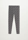 Mango - black Organic cotton printed leggings Mango - black Organic cotton printed leggings