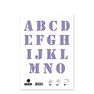 MONTANA COLORS SL - Montana Colors MTN Stencils Alphabet MONTANA COLORS SL - Montana Colors MTN Stencils Alphabet