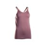 DOMYOS - Small Women's Seamless Dynamic Yoga Tank Top, Black DOMYOS - Small Women's Seamless Dynamic Yoga Tank Top, Black