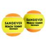 SANDEVER - BTB 990 Beach Tennis Ball Twin-Pack - Orange/Yellow SANDEVER - BTB 990 Beach Tennis Ball Twin-Pack - Orange/Yellow