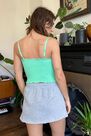 Urban Outfitters - Green UO Cross Lace Green Cami Urban Outfitters - Green UO Cross Lace Green Cami