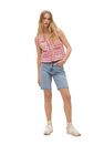 Mango - red Tweed pocket vest, Women Mango - red Tweed pocket vest, Women