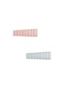Mango - lt-pastel pink 2-pack resin hairpins, Kids Girl Mango - lt-pastel pink 2-pack resin hairpins, Kids Girl