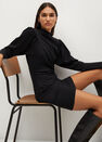 Mango - black Puffed sleeves dress Mango - black Puffed sleeves dress