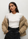 Mango - black Skin effect mini skirt Mango - black Skin effect mini skirt
