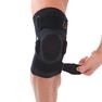 TARMAK - Strong 700 Right/Left Men's/Women's Knee Ligament Support - Black, 2 TARMAK - Strong 700 Right/Left Men's/Women's Knee Ligament Support - Black, 2