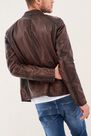 Salsa Jeans - Beige Leather biker jacket Salsa Jeans - Beige Leather biker jacket