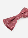 Reserved - Red Bow Tie With Christmas Pattern, Men Reserved - Red Bow Tie With Christmas Pattern, Men