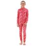 WEDZE - 14-15 Years Kids' Ski Base Layer Bottoms FRESHWARM - Plum, Pink WEDZE - 14-15 Years Kids' Ski Base Layer Bottoms FRESHWARM - Plum, Pink