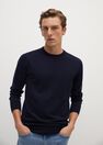 Mango - Navy 100% merino wool washable sweater Mango - Navy 100% merino wool washable sweater