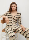 Mango - light beige Openwork knit cardigan, Women Mango - light beige Openwork knit cardigan, Women