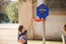 TARMAK - Kids'/Adult Basketball Hoop - Transportable - Red/Blue TARMAK - Kids'/Adult Basketball Hoop - Transportable - Red/Blue