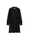 Mango - black Pleated satin dress Mango - black Pleated satin dress