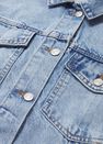 Mango - open blue Denim oversized jacket, Women Mango - open blue Denim oversized jacket, Women