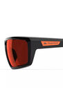 QUECHUA - Category 3 black red mh530 adult hiking sunglasses, Unique Size QUECHUA - Category 3 black red mh530 adult hiking sunglasses, Unique Size