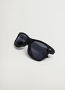 Mango - Black Squared Frame Sunglasses, Kids Boy Mango - Black Squared Frame Sunglasses, Kids Boy