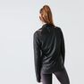 KALENJI - Large WOMEN'S RUN DRY JACKET, Black KALENJI - Large WOMEN'S RUN DRY JACKET, Black