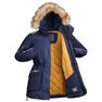 QUECHUA - M Women's Hiking Warm Waterproof Parka Sh500 U-Warm - Asphalt Blue QUECHUA - M Women's Hiking Warm Waterproof Parka Sh500 U-Warm - Asphalt Blue