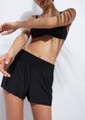 Calzedonia - BLACK Laser-Cut Shorts Calzedonia - BLACK Laser-Cut Shorts