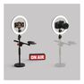ALFOTO - Alfoto Af-99 Video Kit Set Ring Fill Light/3.5 mm 4-Polemini Plug Condenser Microphone/Stand/Light Box ALFOTO - Alfoto Af-99 Video Kit Set Ring Fill Light/3.5 mm 4-Polemini Plug Condenser Microphone/Stand/Light Box