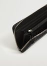Mango - black Knot saffiano-effect wallet, Women Mango - black Knot saffiano-effect wallet, Women