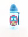 SKIP HOP - Skip Hop Zoo Straw Kids Water Bottle Owl 350ml SKIP HOP - Skip Hop Zoo Straw Kids Water Bottle Owl 350ml