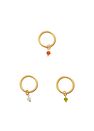 Mango - Gold Metal Ring Set, Women Mango - Gold Metal Ring Set, Women
