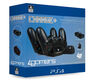 4GAMERS - 4 Gamers Twin Charger with Cleaning Cloth for Ps4 Black 4GAMERS - 4 Gamers Twin Charger with Cleaning Cloth for Ps4 Black
