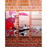 WG RETRO - Sylvester Tweety & Granny Triptych Canvas Print WG RETRO - Sylvester Tweety & Granny Triptych Canvas Print
