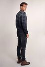Salsa Jeans - Blue Thick jacquard sweater Salsa Jeans - Blue Thick jacquard sweater