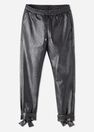 Calzedonia - BLACK Leather Effect Joggers Calzedonia - BLACK Leather Effect Joggers