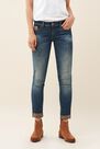 Salsa Jeans - Blue Push Up Wonder slim animal print jeans Salsa Jeans - Blue Push Up Wonder slim animal print jeans