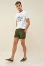 Salsa Jeans - Green Swimming shorts with side band Salsa Jeans - Green Swimming shorts with side band